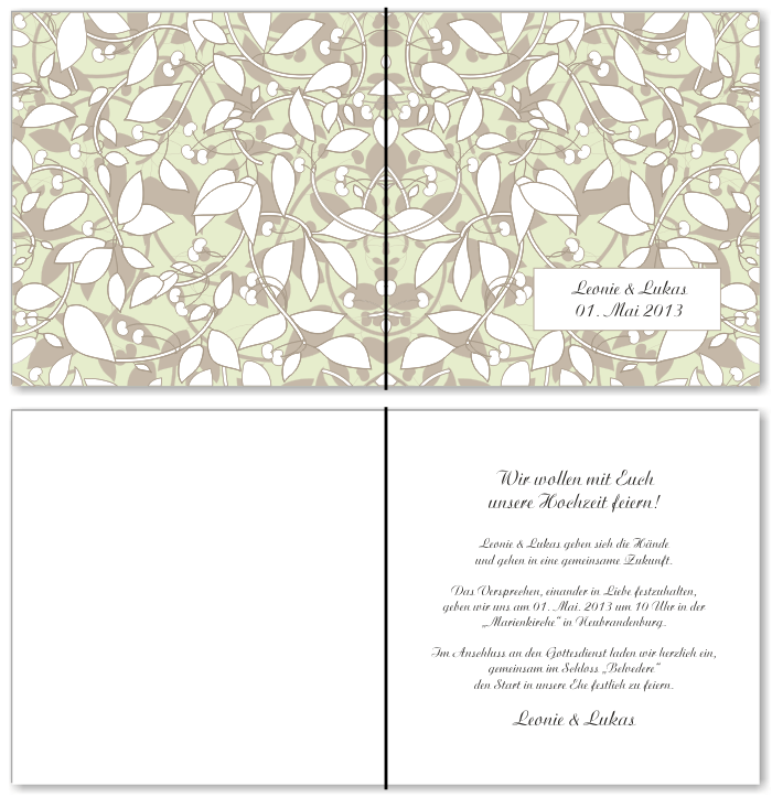 Einladungskarten Hochzeit, Hochzeitseinladungen, Hochzeitskarten, Einladungen für Hochzeit