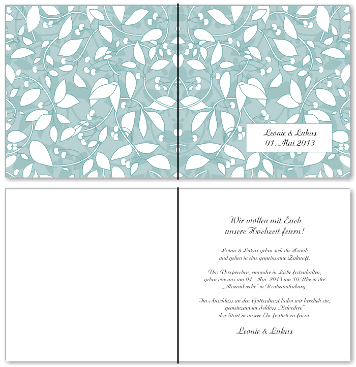  Einladungskarten Hochzeit, Hochzeitseinladungen, Hochzeitskarten, Einladungen für Hochzeit