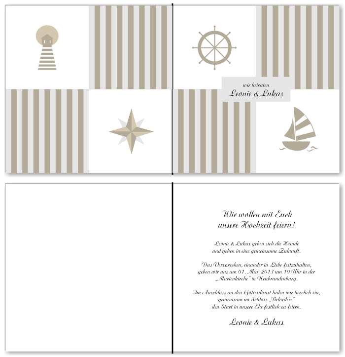  Einladungskarten Hochzeit, Hochzeitseinladungen, Hochzeitskarten, Einladungen für Hochzeit