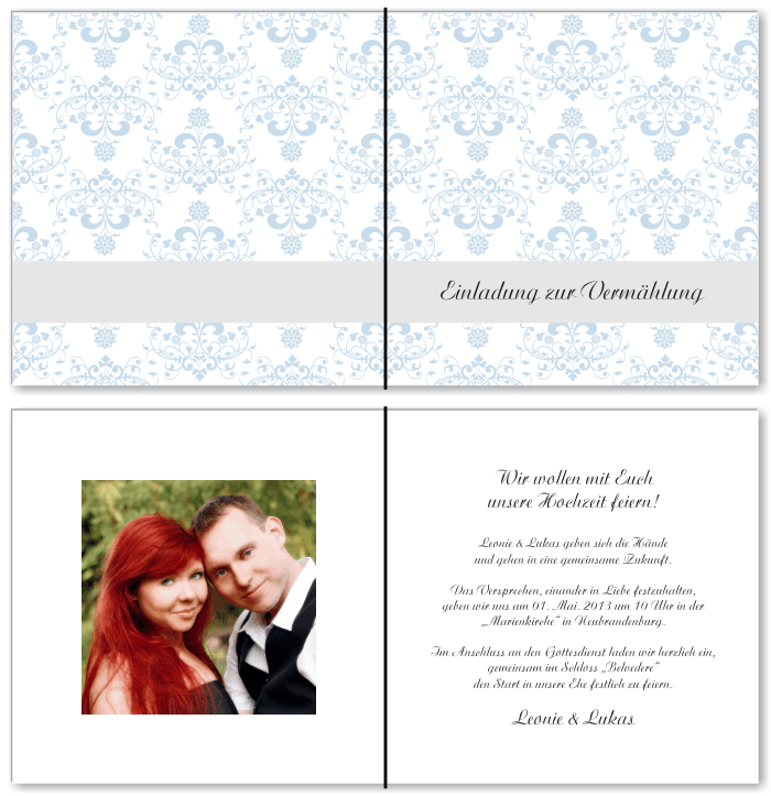  Einladungskarten Hochzeit, Hochzeitseinladungen, Hochzeitskarten, Einladungen für Hochzeit