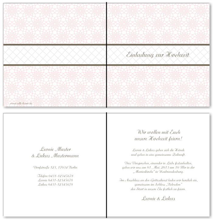 Einladungskarten Hochzeit, Hochzeitseinladungen, Hochzeitskarten, Einladungen für Hochzeit