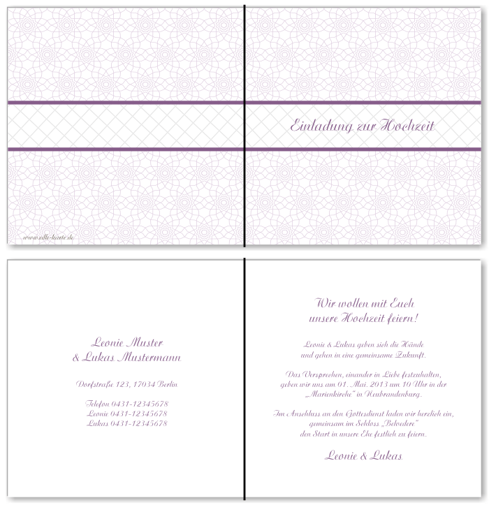  Einladungskarten Hochzeit, Hochzeitseinladungen, Hochzeitskarten, Einladungen für Hochzeit
