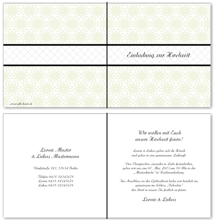  Einladungskarten Hochzeit, Hochzeitseinladungen, Hochzeitskarten, Einladungen für Hochzeit