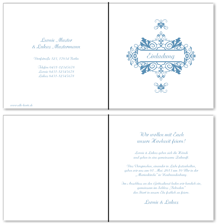  Einladungskarten Hochzeit, Hochzeitseinladungen, Hochzeitskarten, Einladungen für Hochzeit
