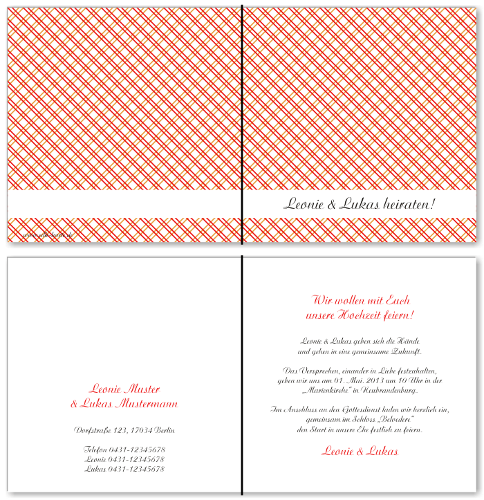  Einladungskarten Hochzeit, Hochzeitseinladungen, Hochzeitskarten, Einladungen für Hochzeit