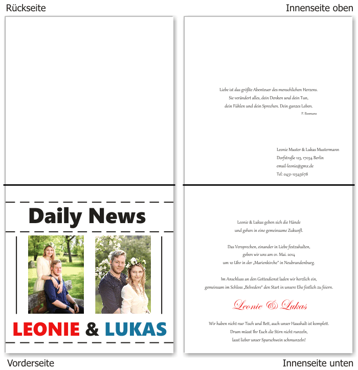  Einladungskarten Hochzeit, Hochzeitseinladungen, Hochzeitskarten, Einladungen für Hochzeit