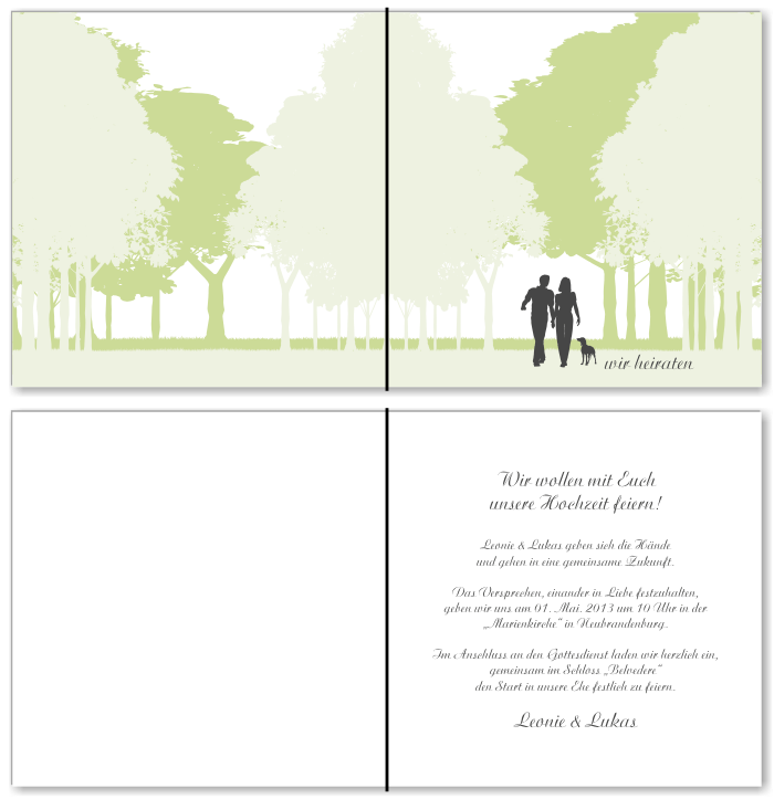  Einladungskarten Hochzeit, Hochzeitseinladungen, Hochzeitskarten, Einladungen für Hochzeit