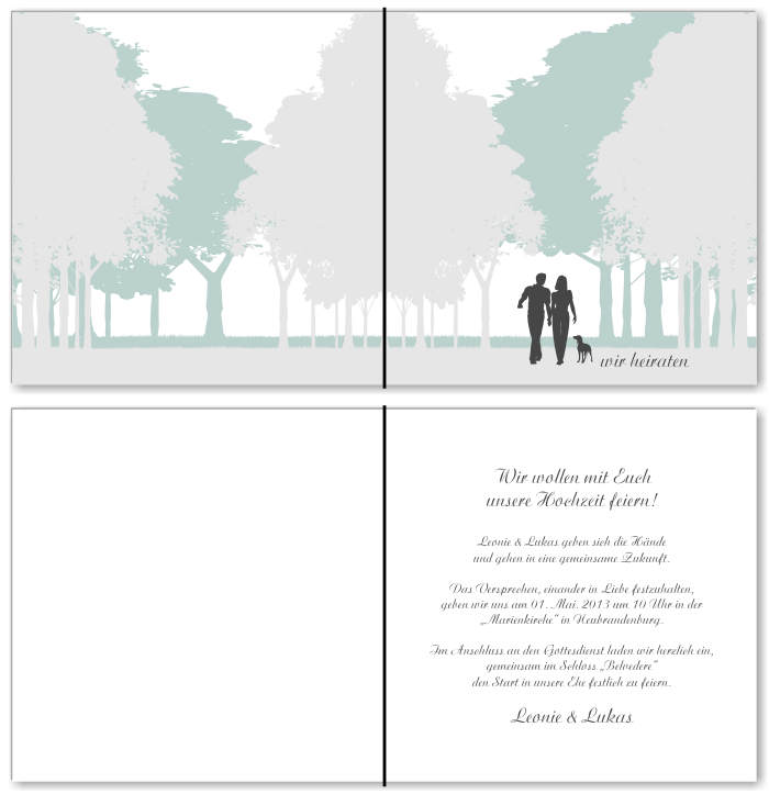  Einladungskarten Hochzeit, Hochzeitseinladungen, Hochzeitskarten, Einladungen für Hochzeit