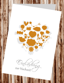 Hochzeitseinladungen, Einladungskarten zur Hochzeit, individuelle Einladungen für Hochzeit, Hochzeitskarten, persönliche Hochzeitseinladungen
