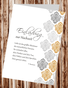 Hochzeitseinladungen, Einladungskarten zur Hochzeit, individuelle Einladungen für Hochzeit, Hochzeitskarten, persönliche Hochzeitseinladungen