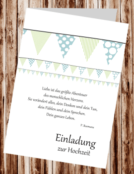 Hochzeitseinladungen, Einladungskarten zur Hochzeit, individuelle Einladungen für Hochzeit, Hochzeitskarten, persönliche Hochzeitseinladungen