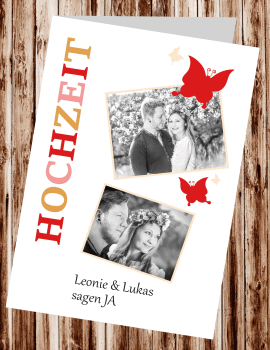Hochzeitseinladungen, Einladungskarten zur Hochzeit, individuelle Einladungen für Hochzeit, Hochzeitskarten, persönliche Hochzeitseinladungen