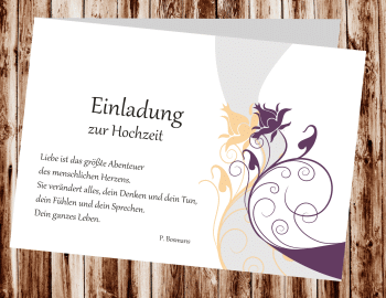Hochzeitseinladungen, Einladungskarten zur Hochzeit, individuelle Einladungen für Hochzeit, Hochzeitskarten, persönliche Hochzeitseinladungen