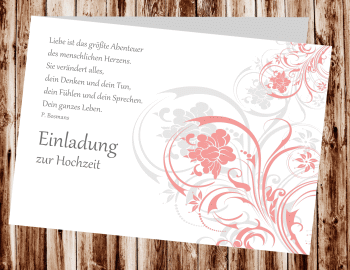 Hochzeitseinladungen, Einladungskarten zur Hochzeit, individuelle Einladungen für Hochzeit, Hochzeitskarten, persönliche Hochzeitseinladungen