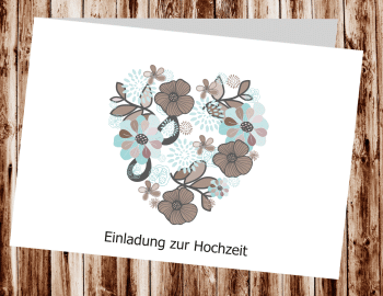 Hochzeitseinladungen, Einladungskarten zur Hochzeit, individuelle Einladungen für Hochzeit, Hochzeitskarten, persönliche Hochzeitseinladungen