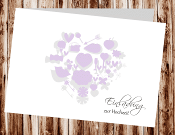 Hochzeitseinladungen, Einladungskarten zur Hochzeit, individuelle Einladungen für Hochzeit, Hochzeitskarten, persönliche Hochzeitseinladungen