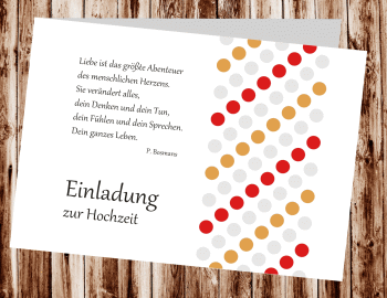 Hochzeitseinladungen, Einladungskarten zur Hochzeit, individuelle Einladungen für Hochzeit, Hochzeitskarten, persönliche Hochzeitseinladungen