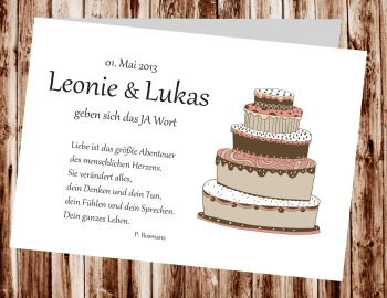 Hochzeitseinladungen, Einladungskarten zur Hochzeit, individuelle Einladungen für Hochzeit, Hochzeitskarten, persönliche Hochzeitseinladungen