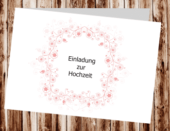 Hochzeitseinladungen, Einladungskarten zur Hochzeit, individuelle Einladungen für Hochzeit, Hochzeitskarten, persönliche Hochzeitseinladungen