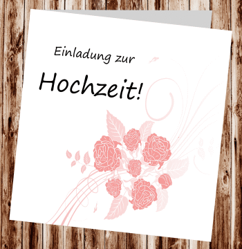 Hochzeitseinladungen, Einladungskarten zur Hochzeit, individuelle Einladungen für Hochzeit, Hochzeitskarten, persönliche Hochzeitseinladungen