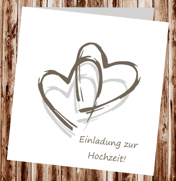 Hochzeitseinladungen, Einladungskarten zur Hochzeit, individuelle Einladungen für Hochzeit, Hochzeitskarten, persönliche Hochzeitseinladungen